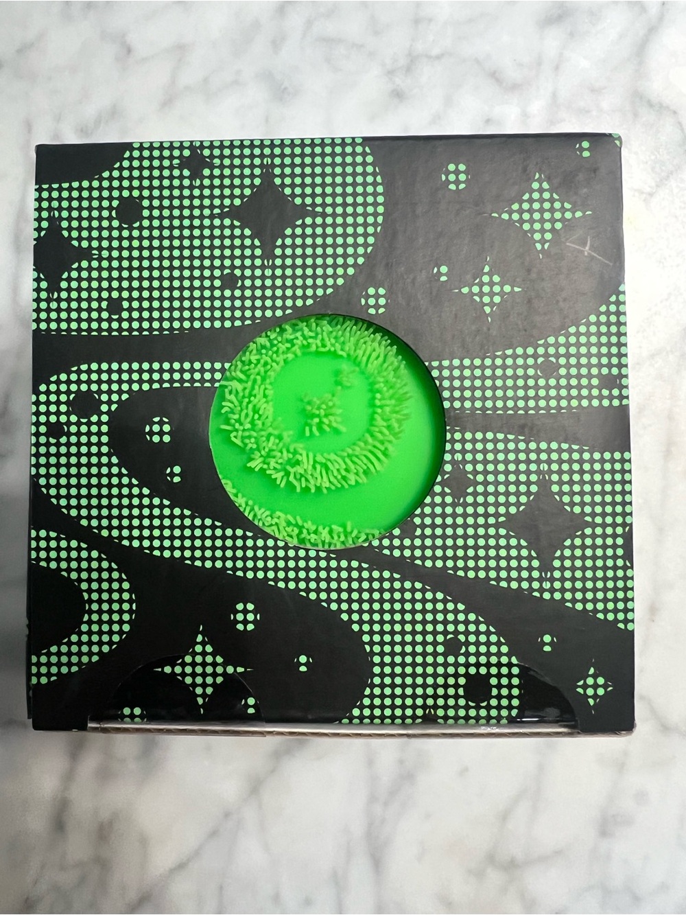 RARE XL SUPER Nee doh Fuzz Ball - Green - Picture 3 of 4